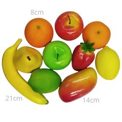 Frutas Decorativas Artificiais - 10 unid. Ref. CMB-10
